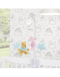 Móvil Musical Disney Winnie the Pooh con Peluche 30.5x22.9cm 2