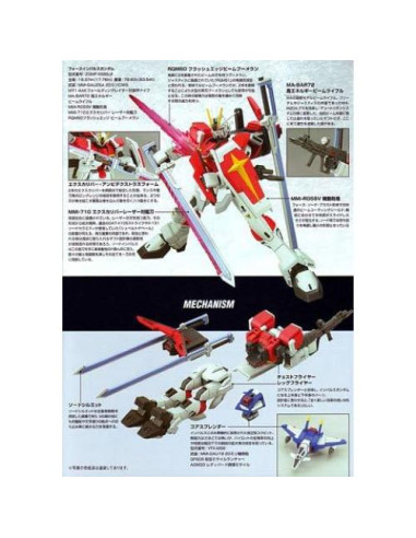 Kit de Modelo Gundam Seed Destiny Sword Impulse 1/144 Bandai