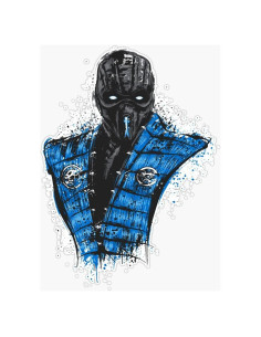 Pegatina de Parachoques Mortal Ice Genérico 12.7 cm Impermeable