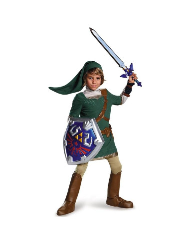Disfraz Link Leyenda de Zelda Niños Grande 10-12 años