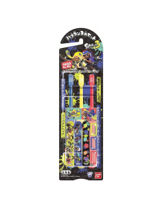 Juego de 3 Cepillos de Dientes Splatoon 3 - BANDAI