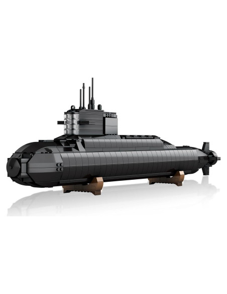 Kit de Construcción Submarino Nuclear Brihappen 1498 Piezas