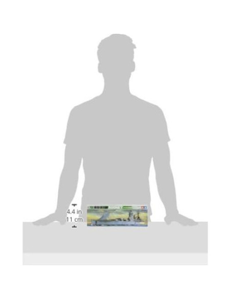 Tamiya 77502 Acorazado Británico Rodney 1:700 Kit de Plástico