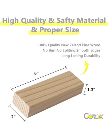 Torre de Caída Gigante GOROCK 57 Pcs Madera 1.28 m Juego Jardín