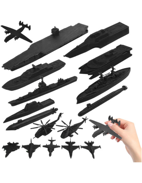 Set de Juguete Acorazado 17 Piezas Xoeryoy - Barcos y Aeronaves