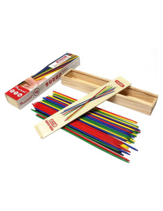 Juego Clásico de Palitos de Madera Lucky Shop 41 Piezas