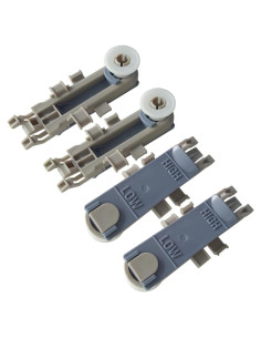 Ajustador de Rueda Superior Lavavajillas Popbee WP8561996 - 4 Piezas