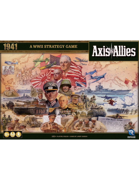 Juego de mesa Eje y Aliados: 1941 Renegade - 2-5 jugadores