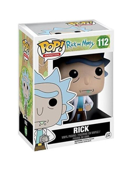 Figura de Vinilo Rick - Rick y Morty con Caja Protectora
