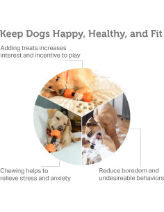 Juguete Dispensador de Golosinas para Perros Friends Forever - 2 Piezas 2
