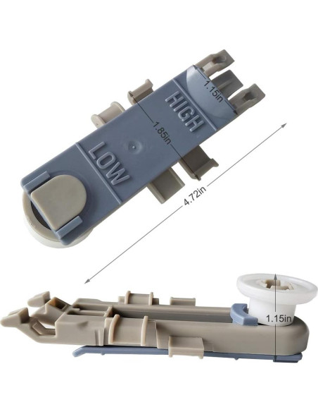 Ajustador de Rueda Superior Lavavajillas Popbee WP8561996 - 4 Piezas