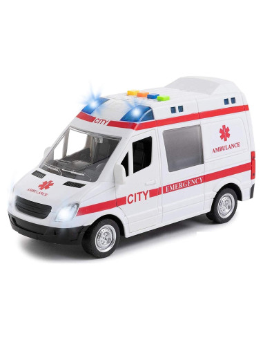 Ambulancia de Juguete Juguete Para Disfrutar con Luz y Sonido