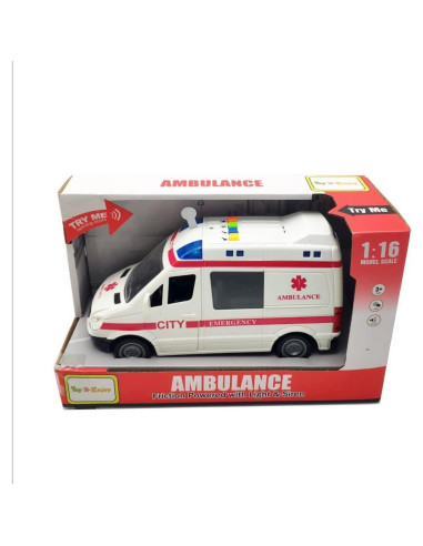 Ambulancia de Juguete Juguete Para Disfrutar con Luz y Sonido