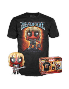 Figura Coleccionable Funko Pop! Deadpool + Camiseta Unisex