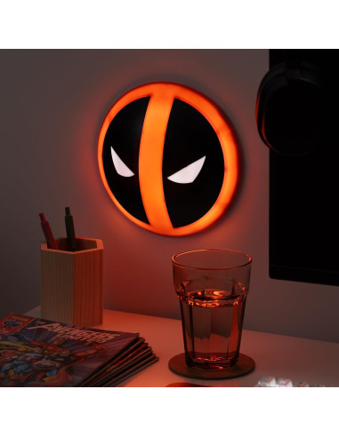 Lámpara de Mesa Paladone Deadpool LED Táctil 22.3cm