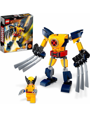 LEGO Super Heroes Wolverine Mech Armour 76202 - 142 Piezas