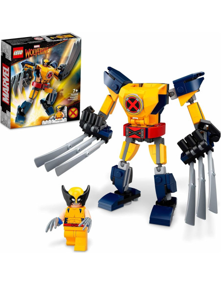 LEGO Super Heroes Wolverine Mech Armour 76202 - 142 Piezas