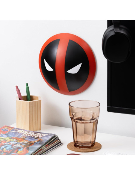 Lámpara de Mesa Paladone Deadpool LED Táctil 22.3cm Lámpara de Mesa Paladone Deadpool LED Táctil 22.3cm