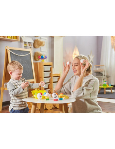 Juguete Educativo TOMY Toomies Huevos Chirriantes 6 Piezas