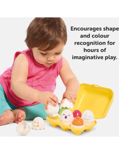 Juguete Educativo TOMY Toomies Huevos Chirriantes 6 Piezas