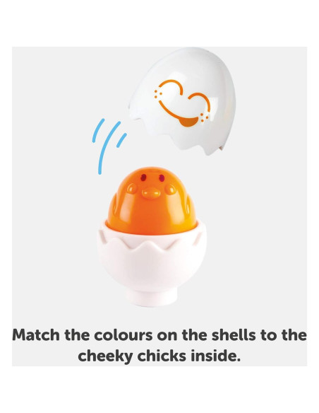 Juguete Educativo TOMY Toomies Huevos Chirriantes 6 Piezas