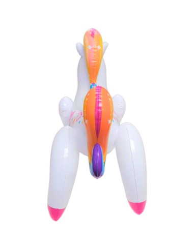 Unicornio Inflable Arcoíris 61 cm Novelties de Rhode Island