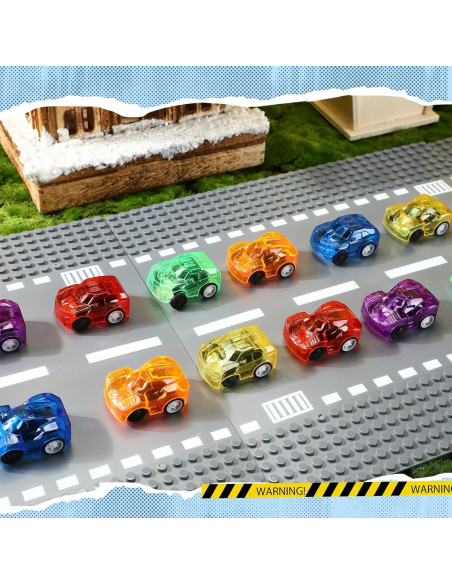 Paquete de 240 Coches Mini Retroceso Jerify - Juguetes de Colores