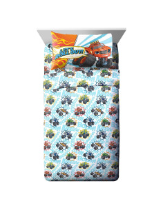 Juego de Sábanas Blaze y Las Maquinas Monstruo - 3 Piezas