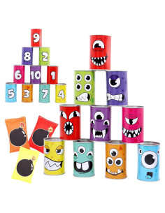 Juego de Lanzamiento de Bolsas de Frijoles JOYIN Monstruo 13 Pcs