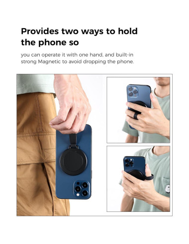 Soporte Magnético KMOUANTS para Teléfono iPhone 15/14/13/12