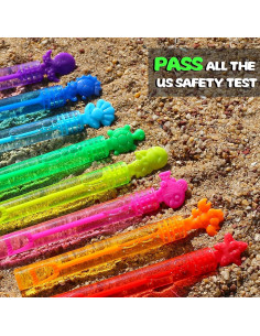 Paquete de 32 Mini Varitas de Burbujas Cawiew para Niños 2