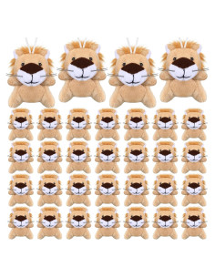 50 Mini Juguetes de Peluche León Shappy - Regalos Fiesta
