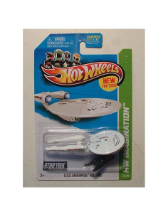 Hot Wheels U.S.S. Enterprise 2013 - Auto de Metal 17.8 cm