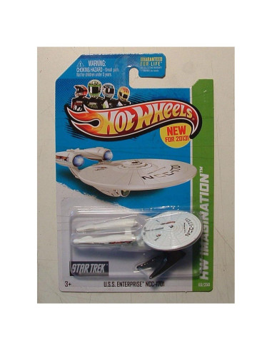 Hot Wheels U.S.S. Enterprise 2013 - Auto de Metal 17.8 cm