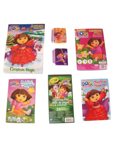 Conjunto de Regalo de Actividades Dora la Exploradora - 6 Artículos