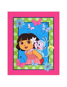 Panel de Tela de Algodón Dora y Botas 1.5m Springs Creative