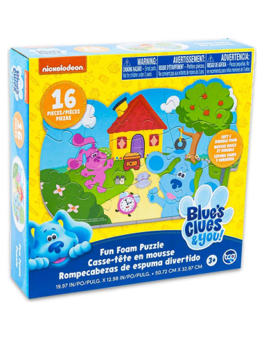 Rompecabezas de Espuma Blue's Clues 16 Piezas 50.8x33cm