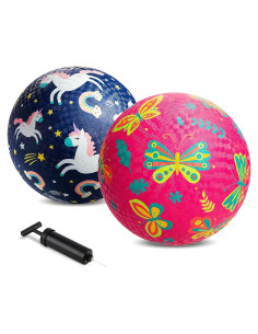 ZOOJOY Paquete de 2 Pelotas de Juego 21.6 cm para Niños