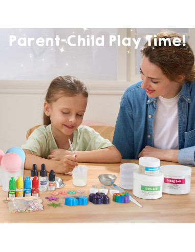 Klever Kits Kit de Fabricación de Jabón y Bombas de Baño 1.17kg