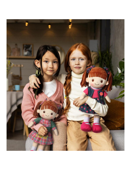 Muñeca de Trapo Personalizada Printualist 40 cm Falda Rosa