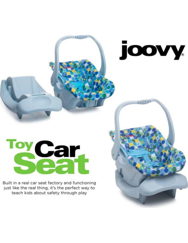Silla de auto de juguete Joovy para muñecas 30-56 cm azul