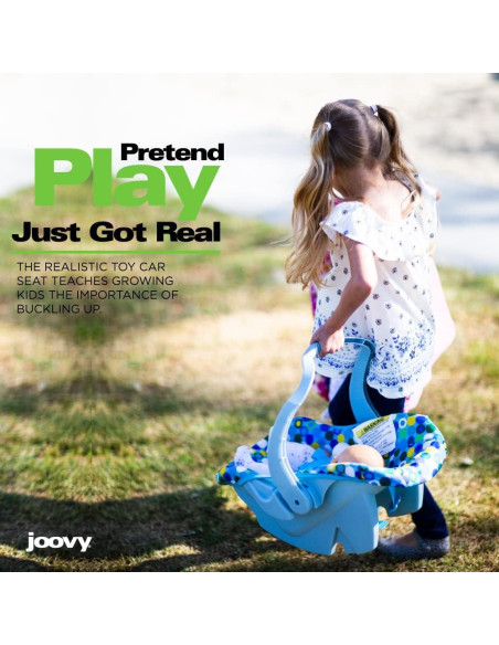 Silla de auto de juguete Joovy para muñecas 30-56 cm azul