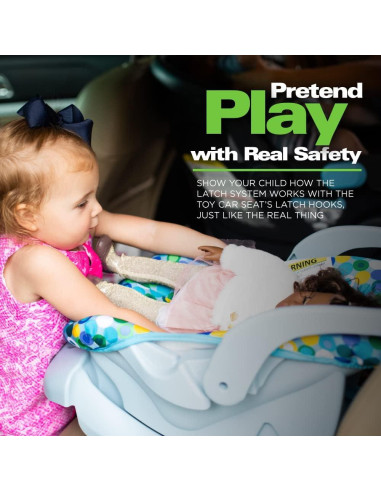 Silla de auto de juguete Joovy para muñecas 30-56 cm azul