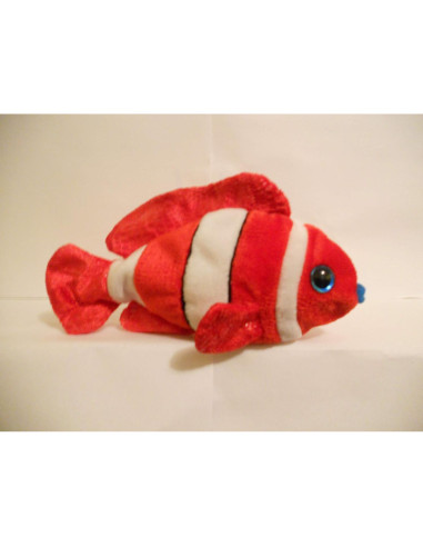 Peluche Ty Beanie Baby Jester El Pez 226g Coleccionista