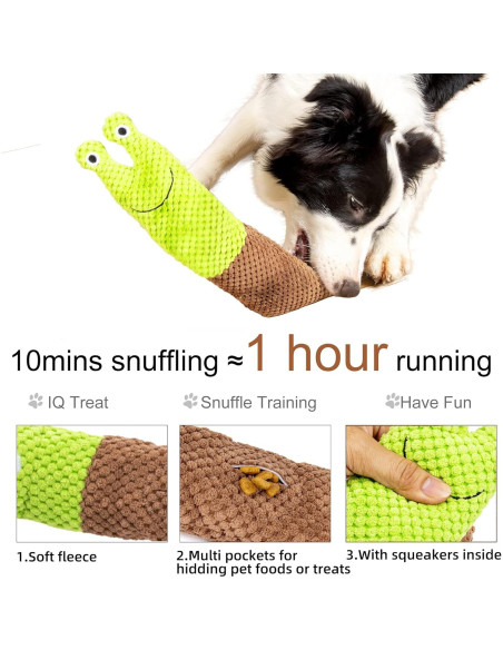 Juguete Interactivo para Perros Caracol F - Dispensa Golosinas