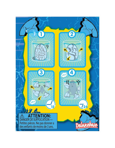 Huevo de Incubación Mini Unicornio Deluxebase 6.35 cm