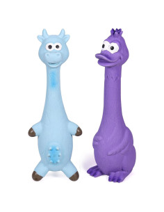 Juguetes Squeaky para Perros SCHITEC - Paquete de 2, Láttex