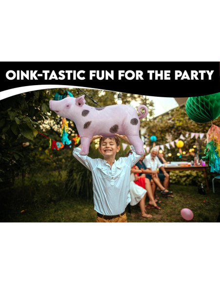 Cerdo Inflable Cawowa 76.2x43.2 cm Decoración Fiesta Cerdo Inflable Cawowa 76.2x43.2 cm Decoración Fiesta