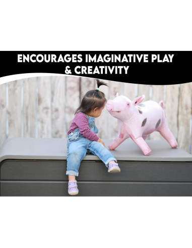 Cerdo Inflable Cawowa 76.2x43.2 cm Decoración Fiesta