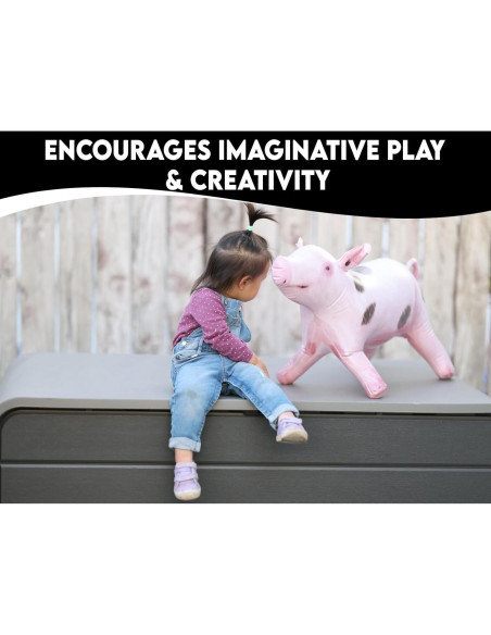 Cerdo Inflable Cawowa 76.2x43.2 cm Decoración Fiesta Cerdo Inflable Cawowa 76.2x43.2 cm Decoración Fiesta